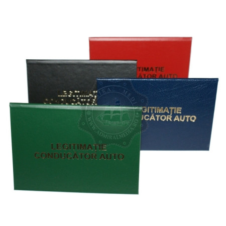 Legitimatie conducator auto agreata ARR 2026-2027 Personalizata